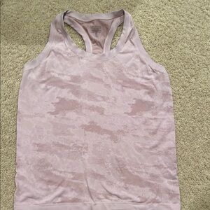Athleta tank, XL, pink camo